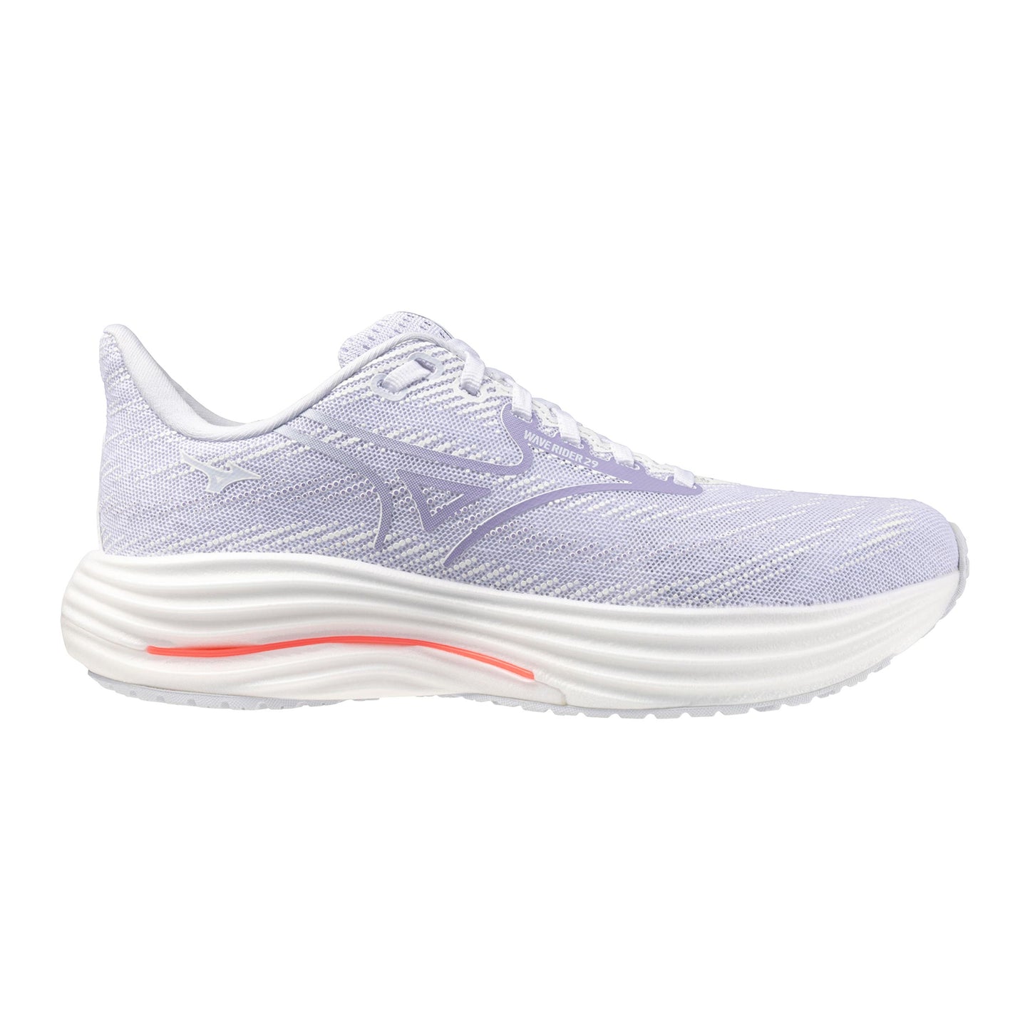 Mizuno Wave Rider 29                   Neutrale schoen Dames-mauve, wit