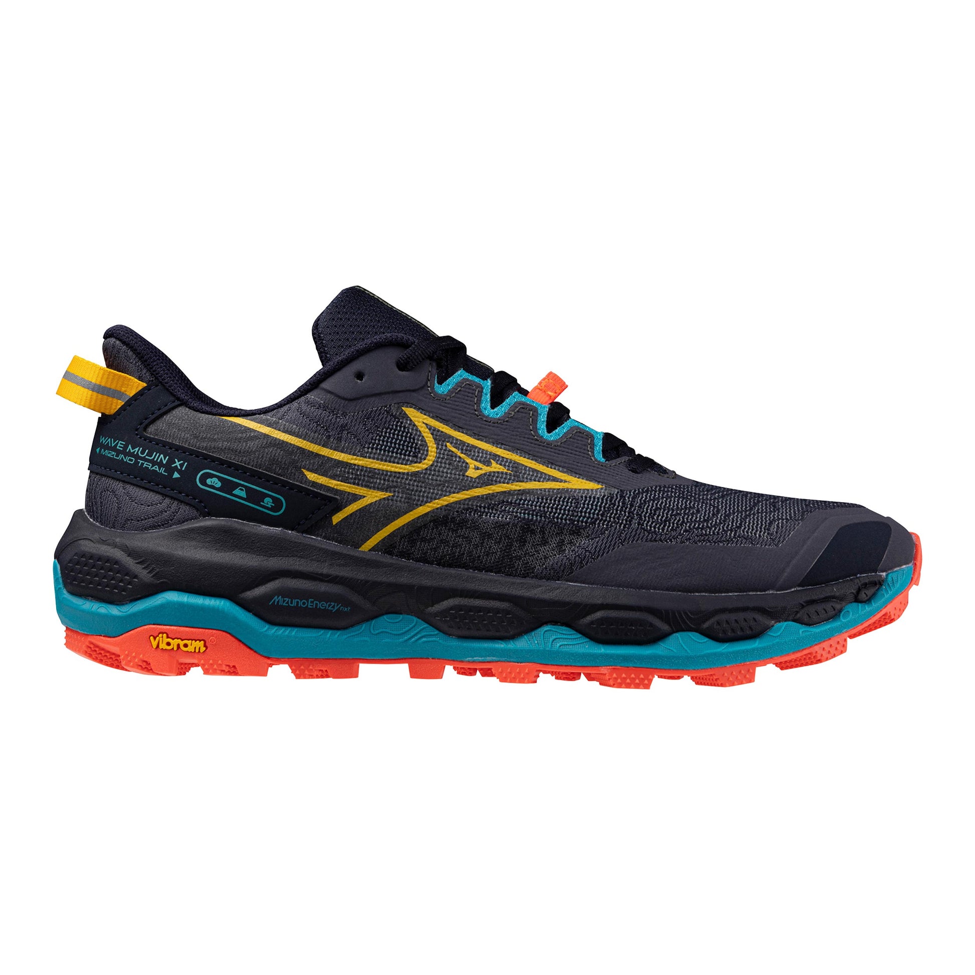 Mizuno Wave Mujin 11                       Chaussure trail Hommes-bleu foncé, orange