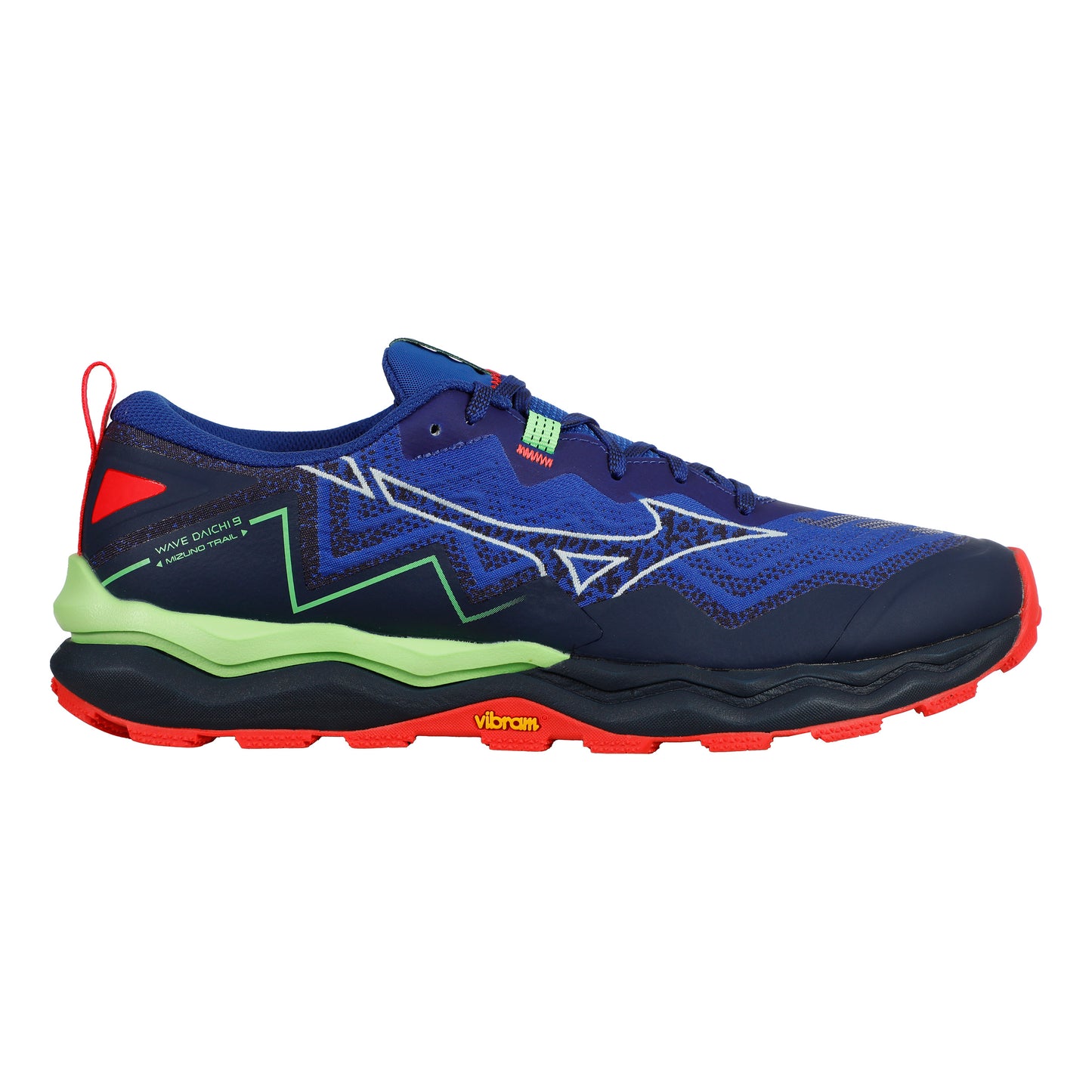 Mizuno Wave Daichi 9                       Trailschoen Heren-donkerblauw, wit