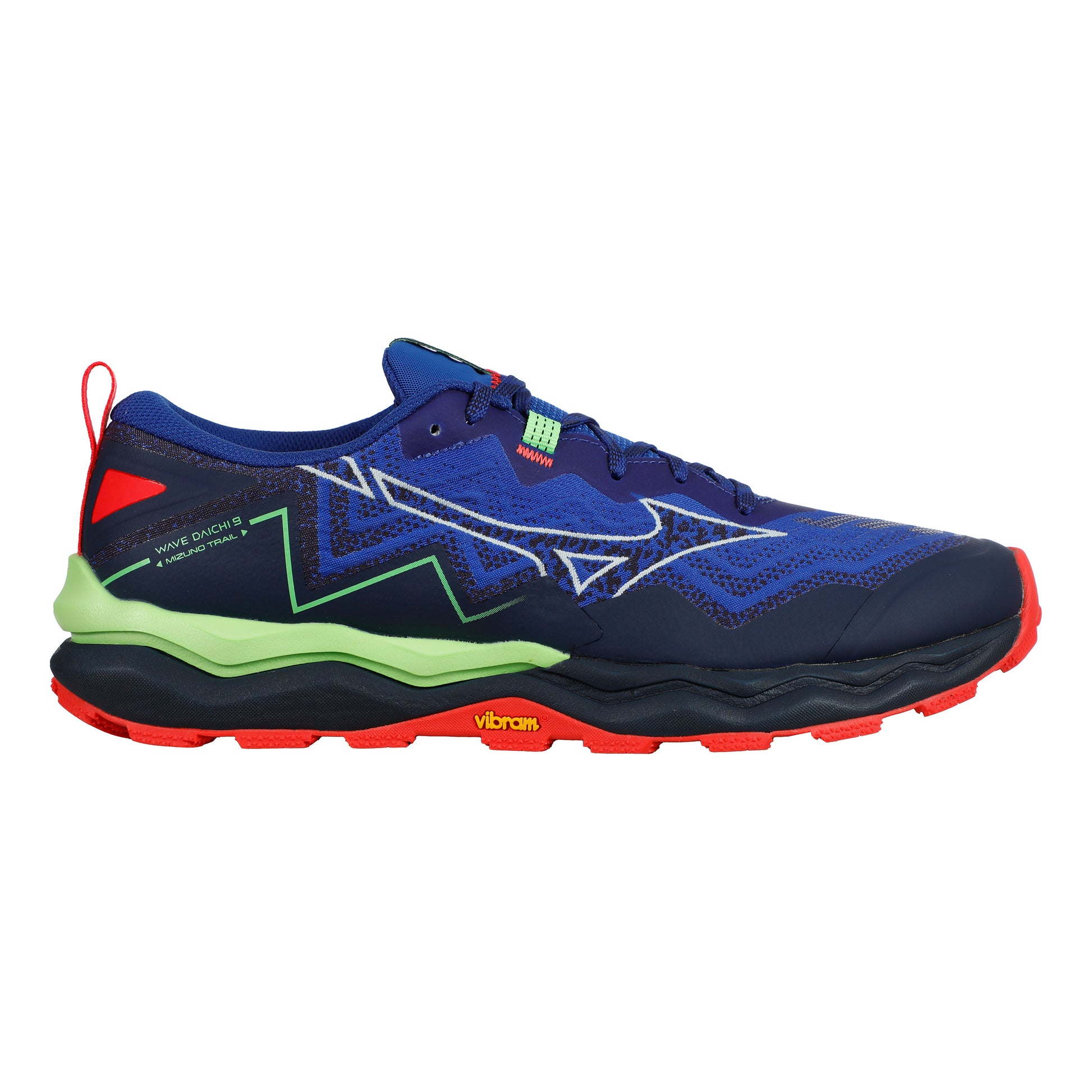 Mizuno Wave Daichi 9                       Trailschoen Heren-donkerblauw, wit