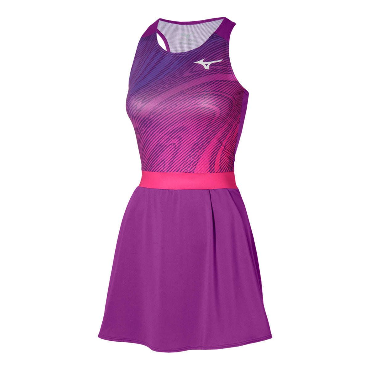Mizuno Charge Printed Jurk Dames - paars,