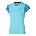 Charge Printed T-shirt Dames - lichtblauw,