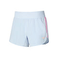 2in1 4.5 Short de running Femmes - bleu clair,