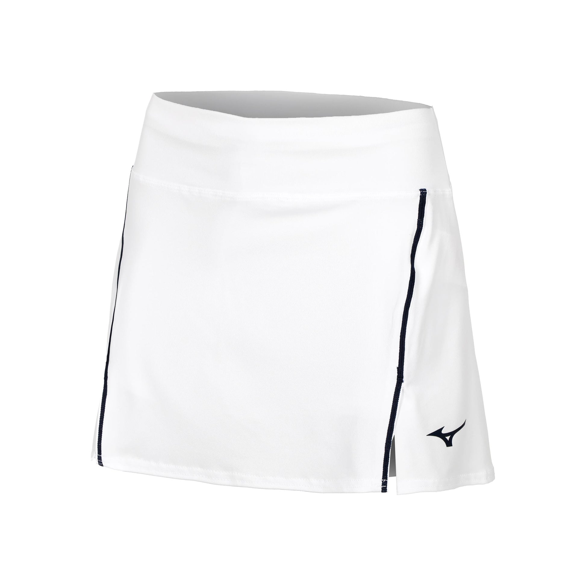 Mizuno Hex Rect Jupe Femmes-Blanc,Bleu Foncé