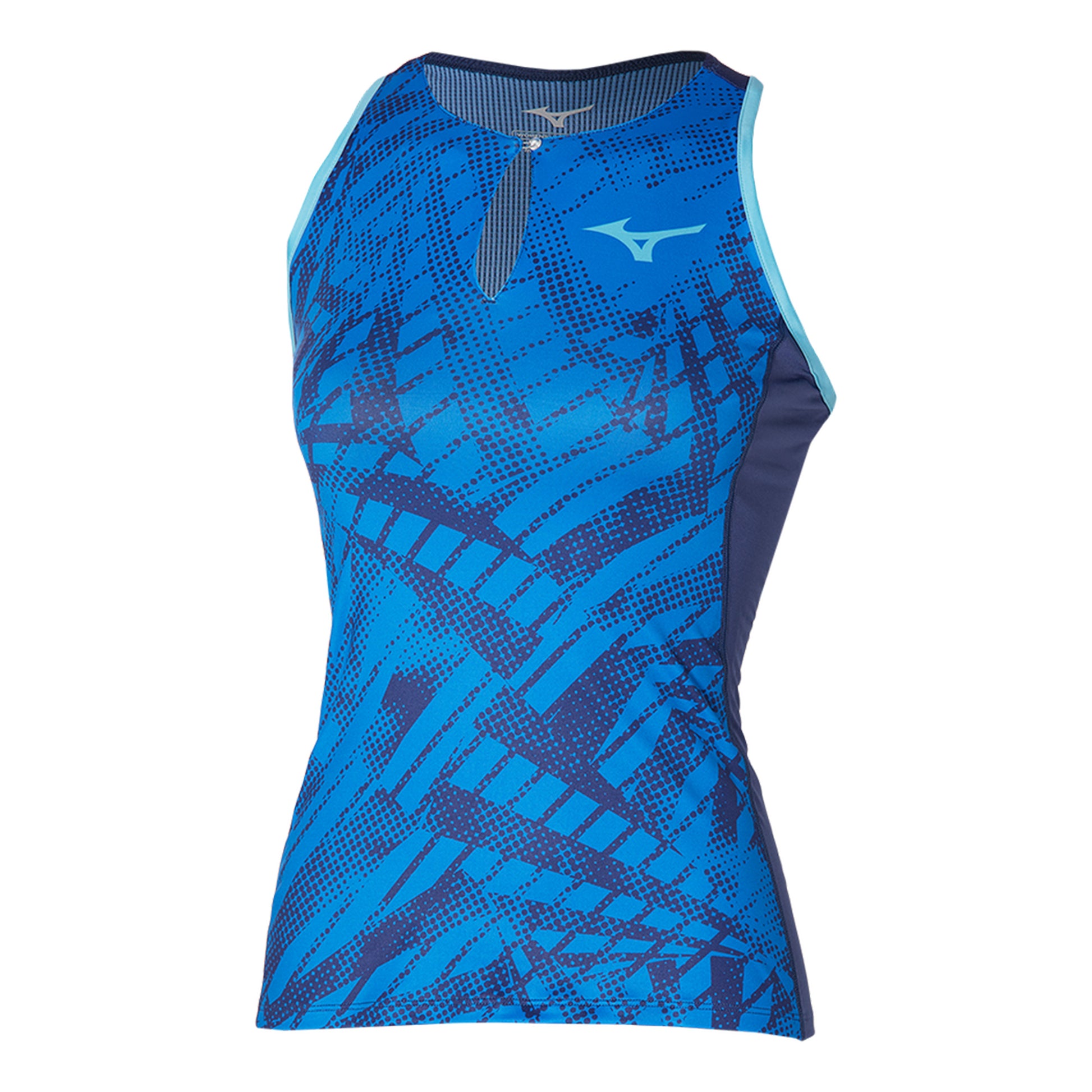 Mizuno Mugen Printed Tanktop Dames-Blauw