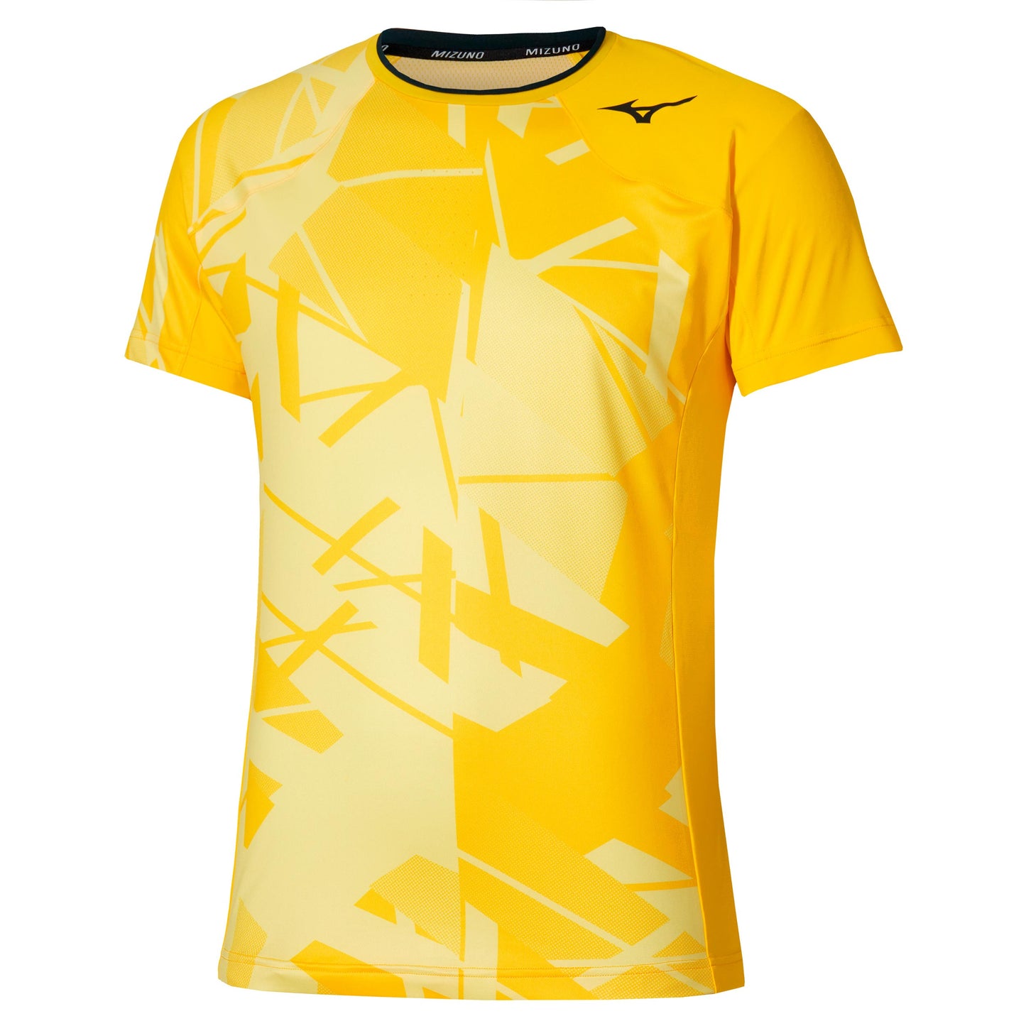 Mizuno Daybreakers Shadow Graphic T-shirt Heren-geel