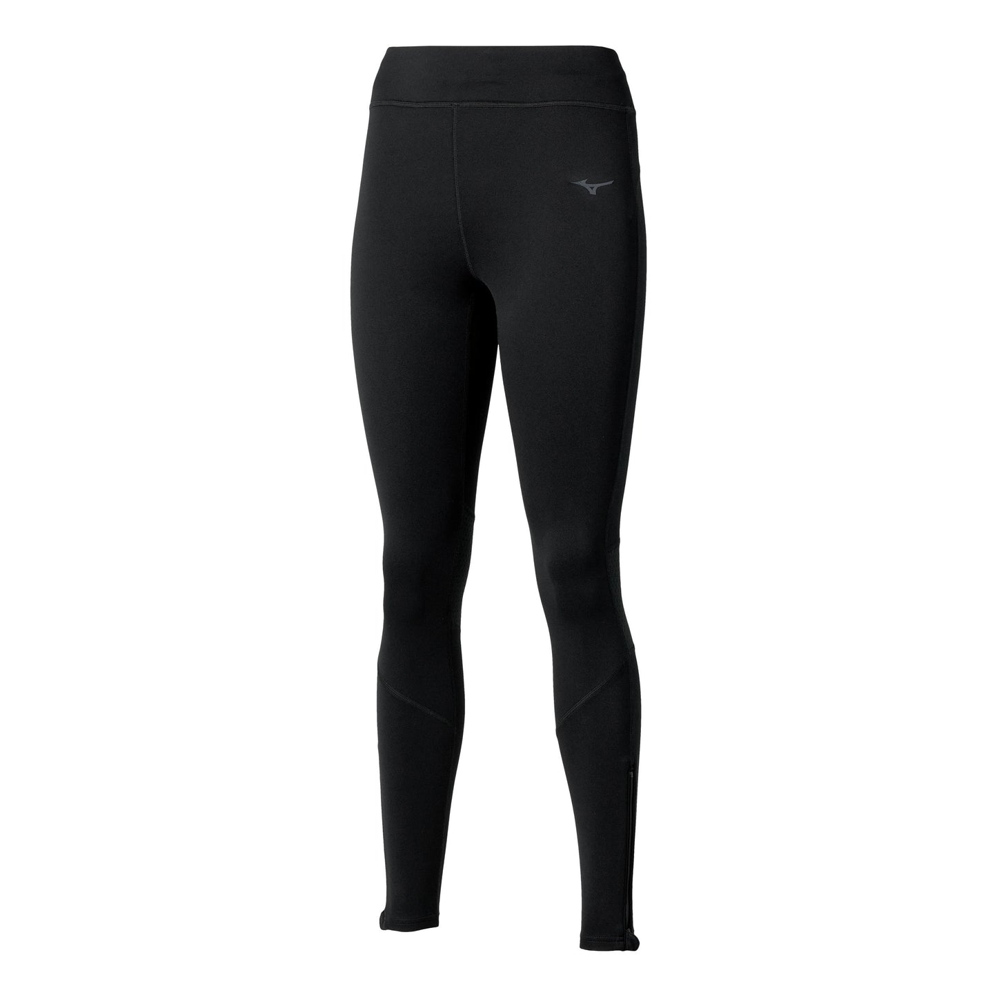 Mizuno Active Warmalite Hardlooplegging Dames-Zwart