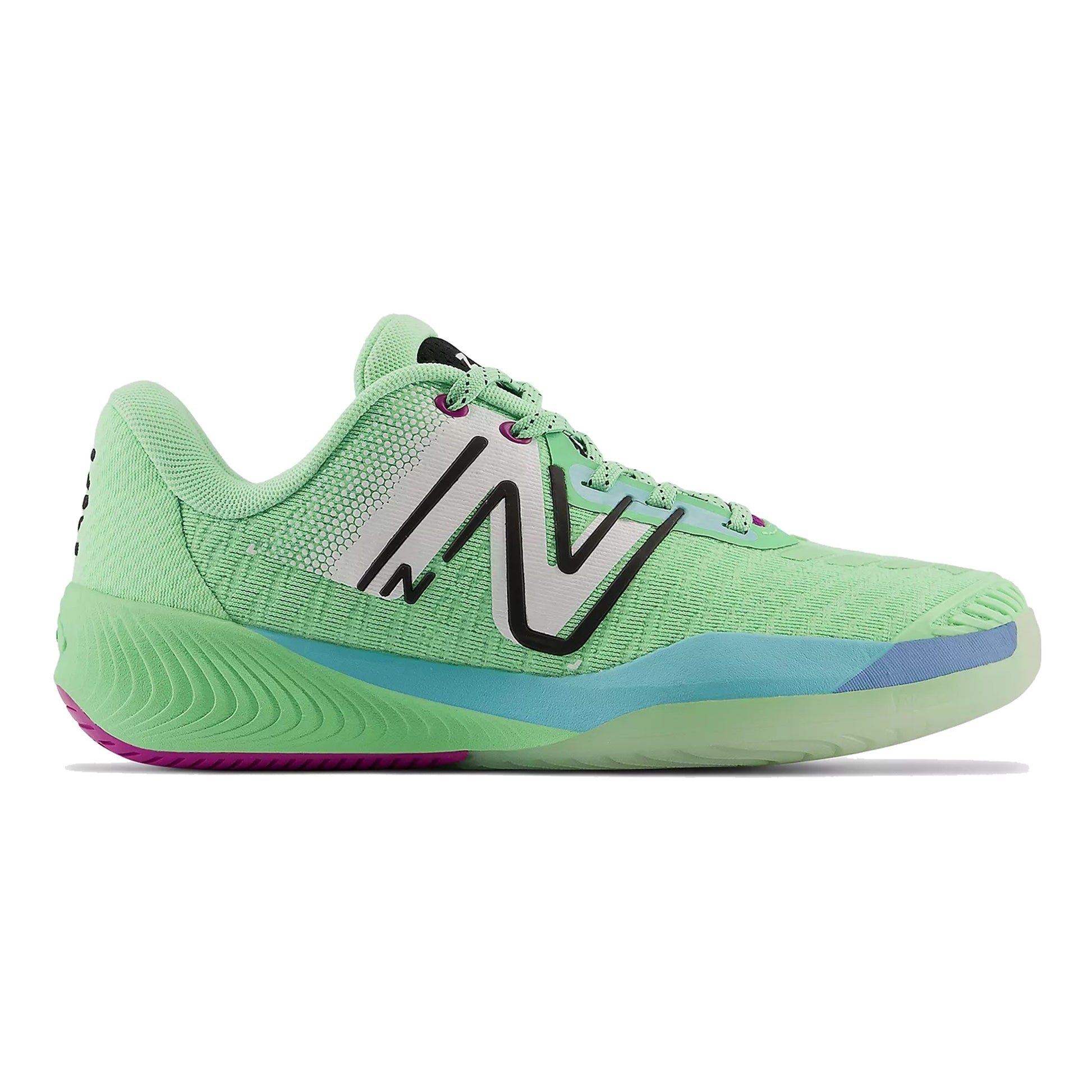 New Balance 996 Allcourt schoen Dames - lichtgroen, blauw