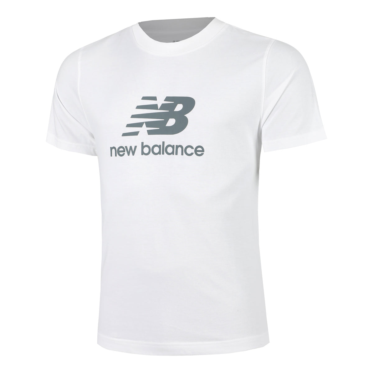 New Balance Essentials Logo T-shirt Hommes-Blanc