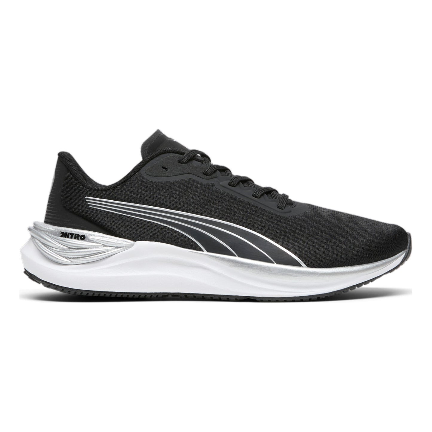 Puma Electrify Nitro 3 Chaussure de running sans stabilisateurs Hommes - noir, argent