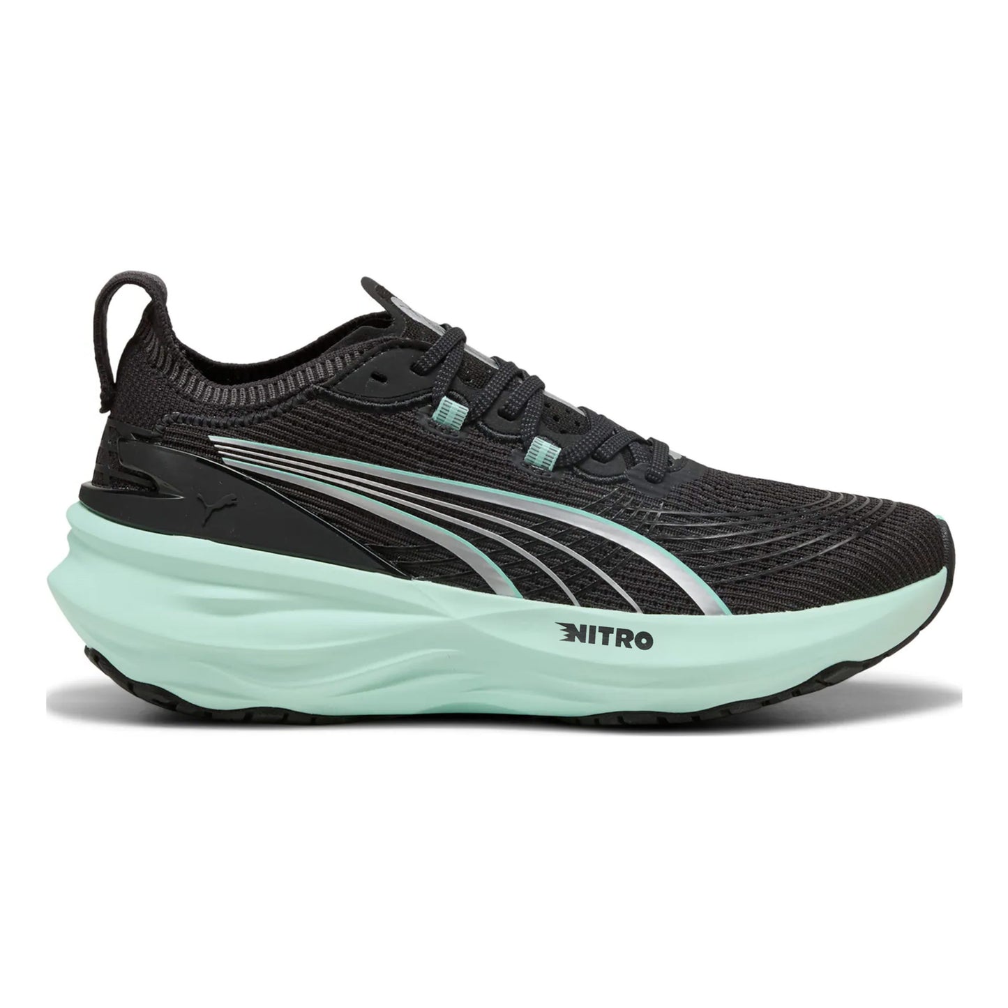 Puma ForeverRun Nitro 2 Stabiliteitsschoen Dames-Zwart,Mint
