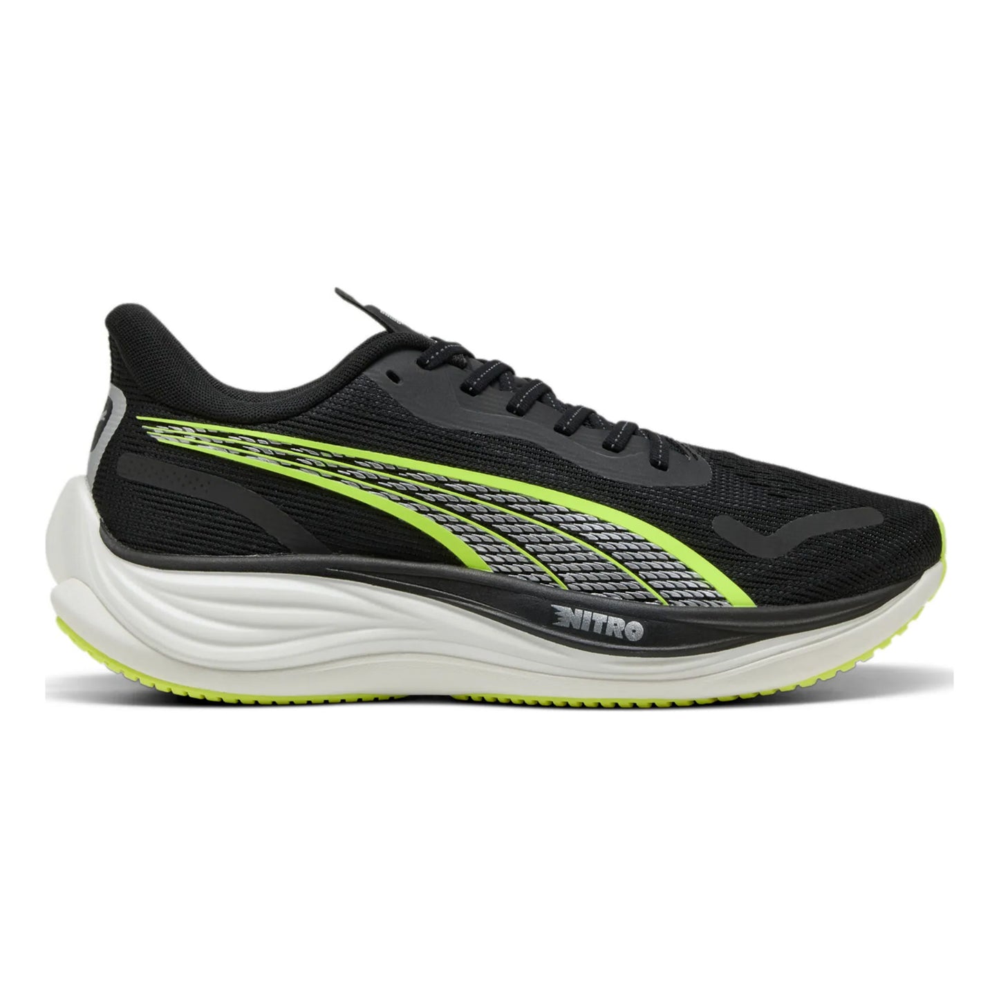 Puma Velocity Nitro 3 Chaussure de running sans stabilisateurs Hommes - noir, jaune
