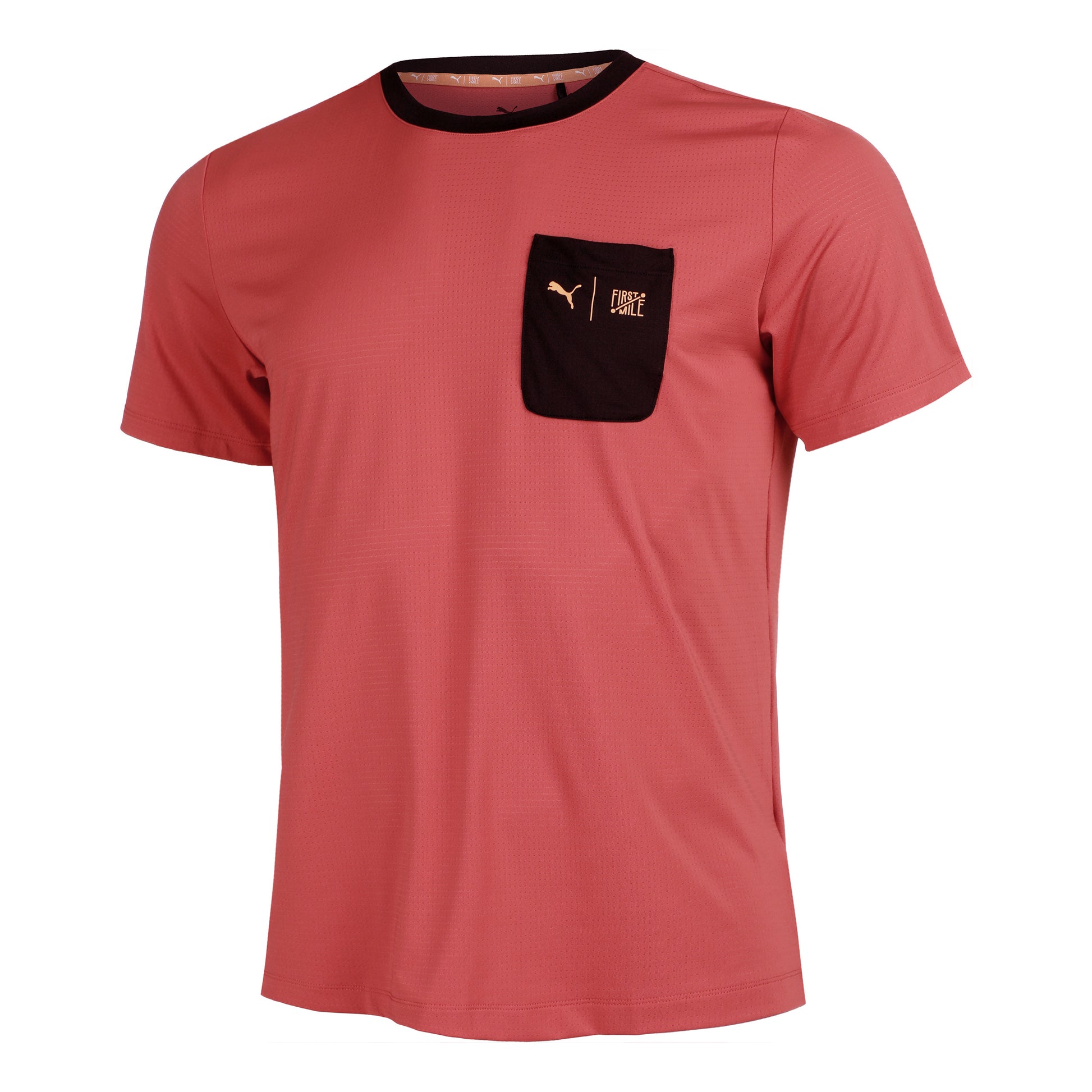 Puma First Mile Hardloopshirt Heren-Rood
