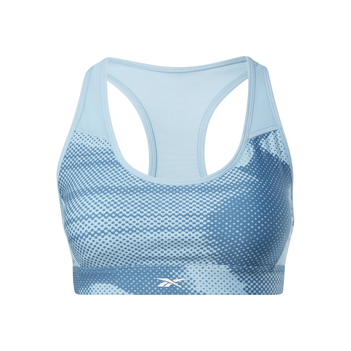 Reebok TS Lux Per Racer Sport-bh Dames - blauw,