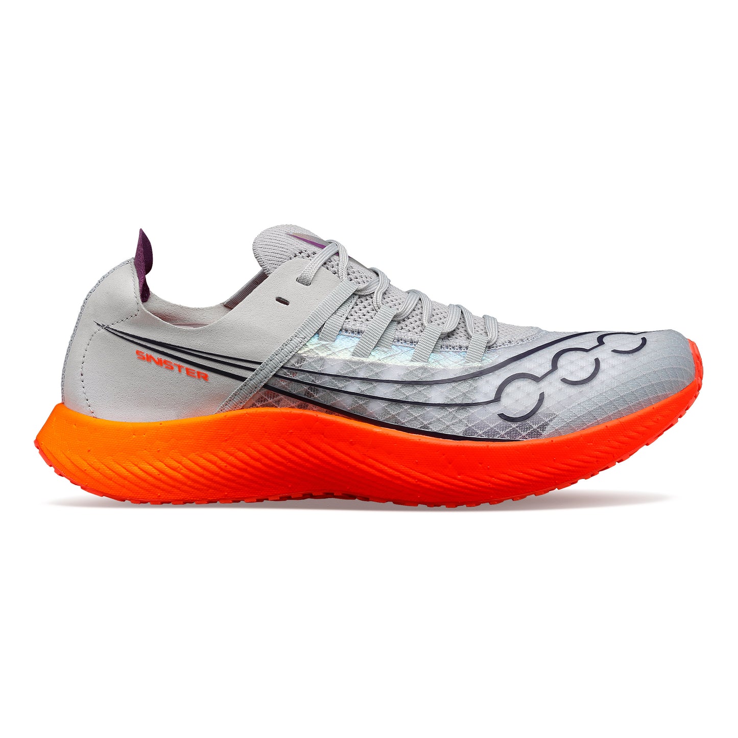 Saucony Sinister Chaussure de compétition Femmes - gris clair, orange