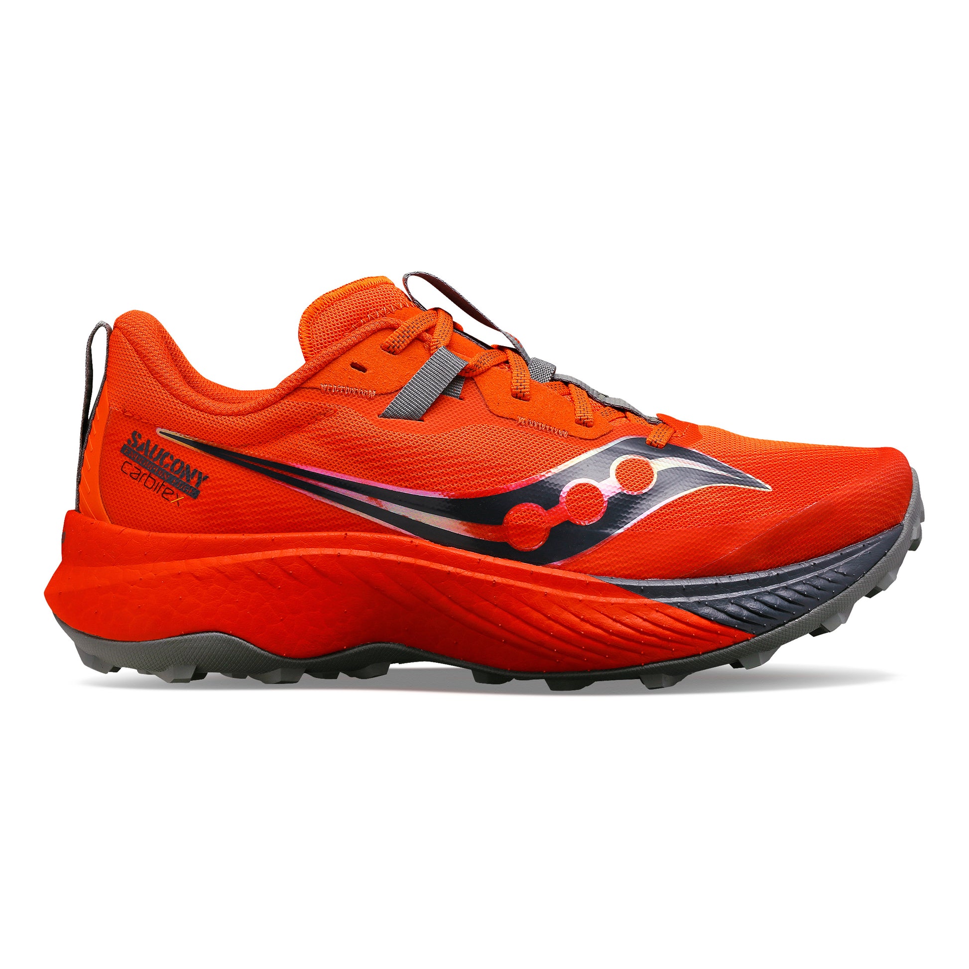 Saucony Endorphin Edge Trailschoen Heren - rood, zwart