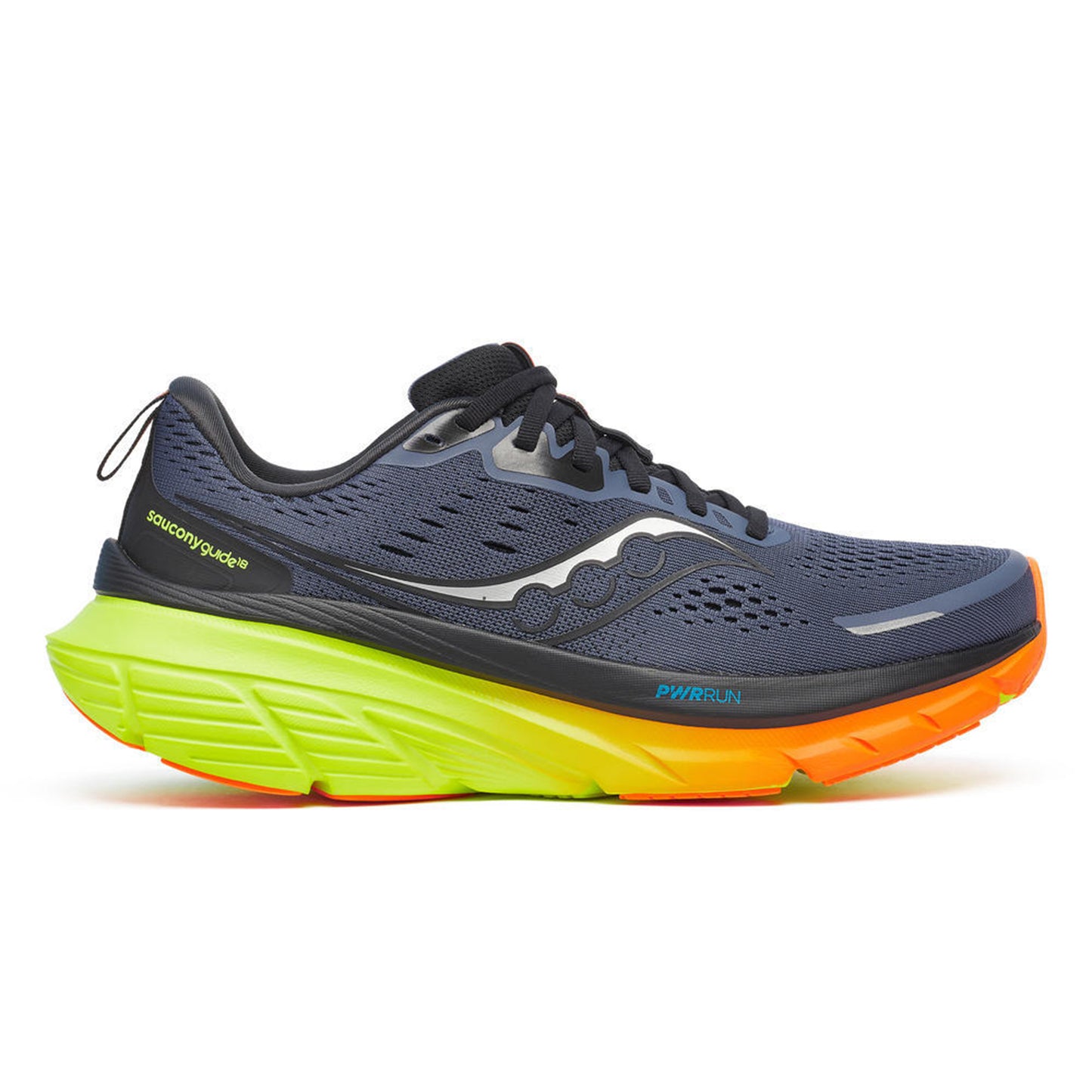 Saucony Guide 18 Stabiliteitsschoen Heren-Grijs,Veelkleurig