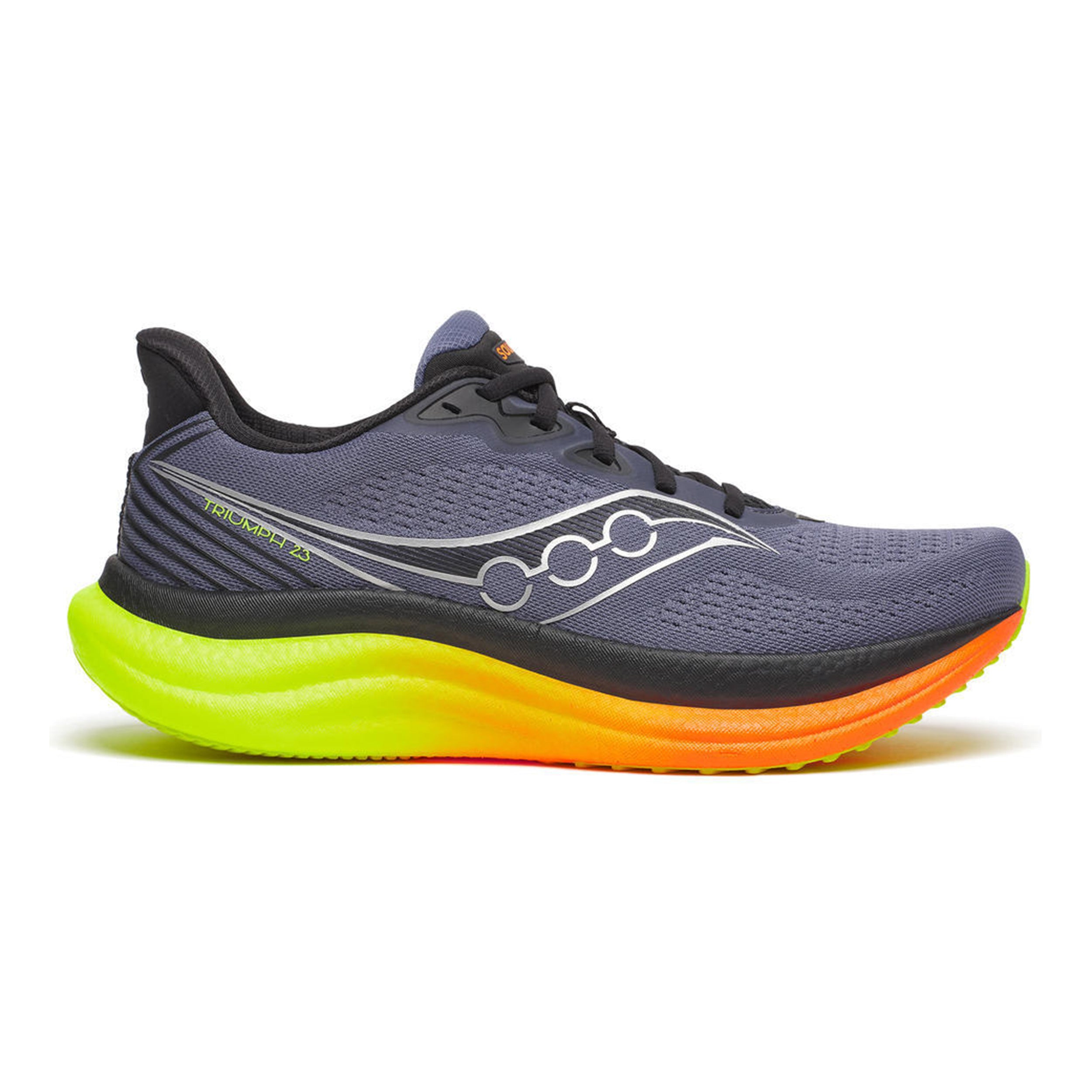 Saucony Triumph 23 Chaussure de running sans stabilisateurs Hommes-gris, multicouleur