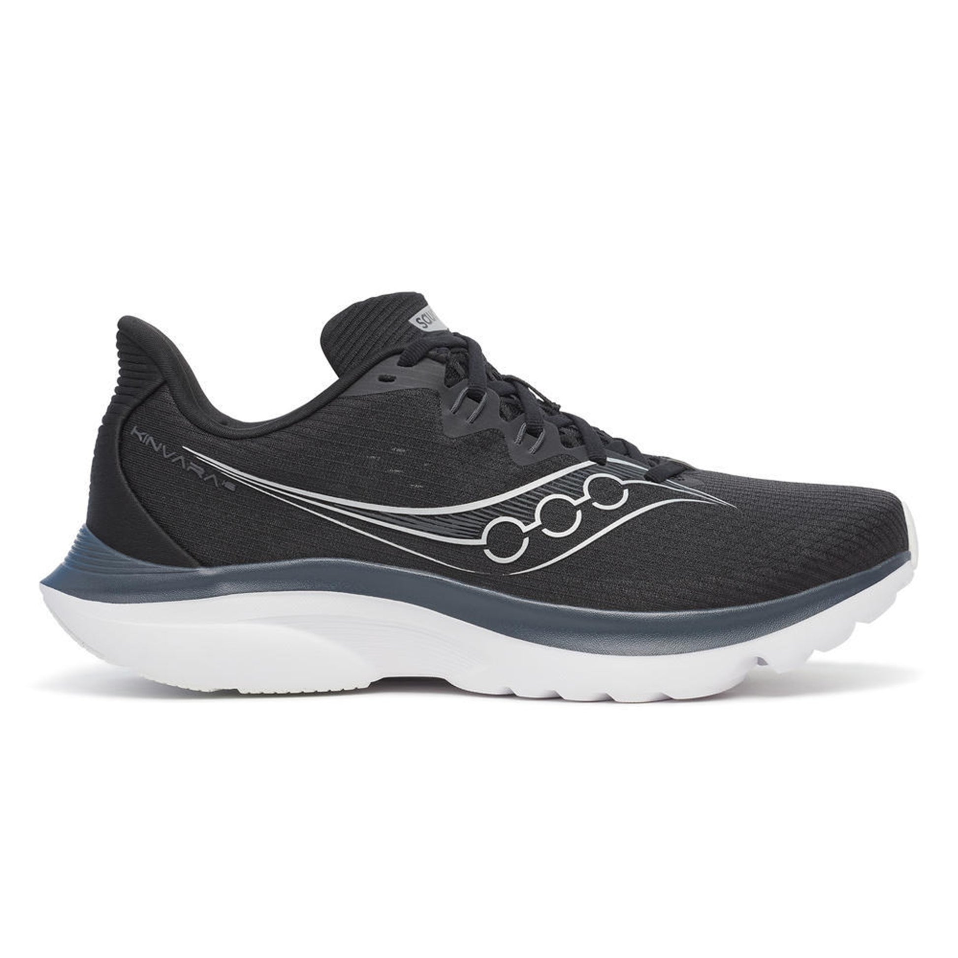 Saucony Kinvara 16 Chaussure de running sans stabilisateurs Hommes-noir, blanc