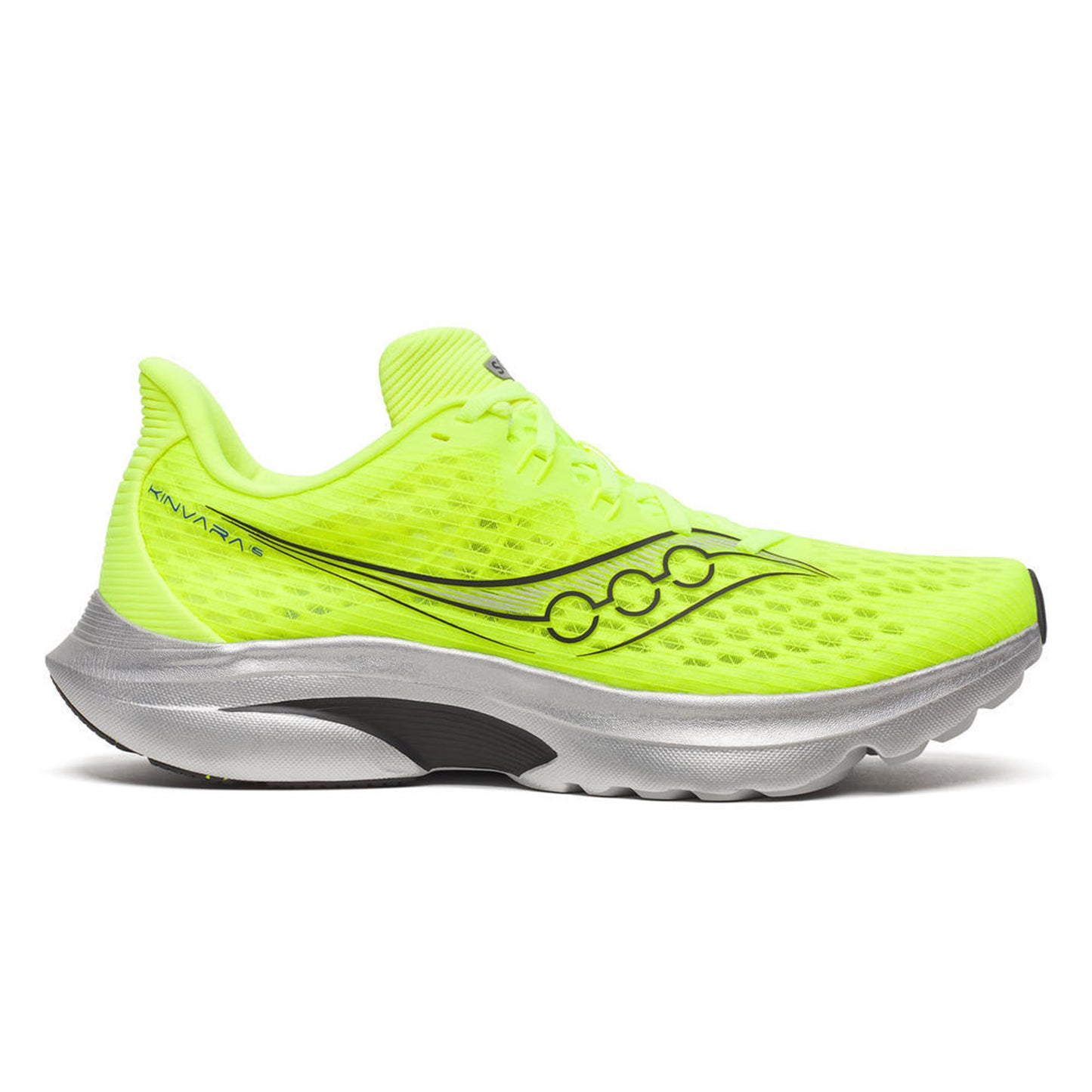 Saucony Kinvara 16 Chaussure de running sans stabilisateurs Hommes-jaune citron, noir