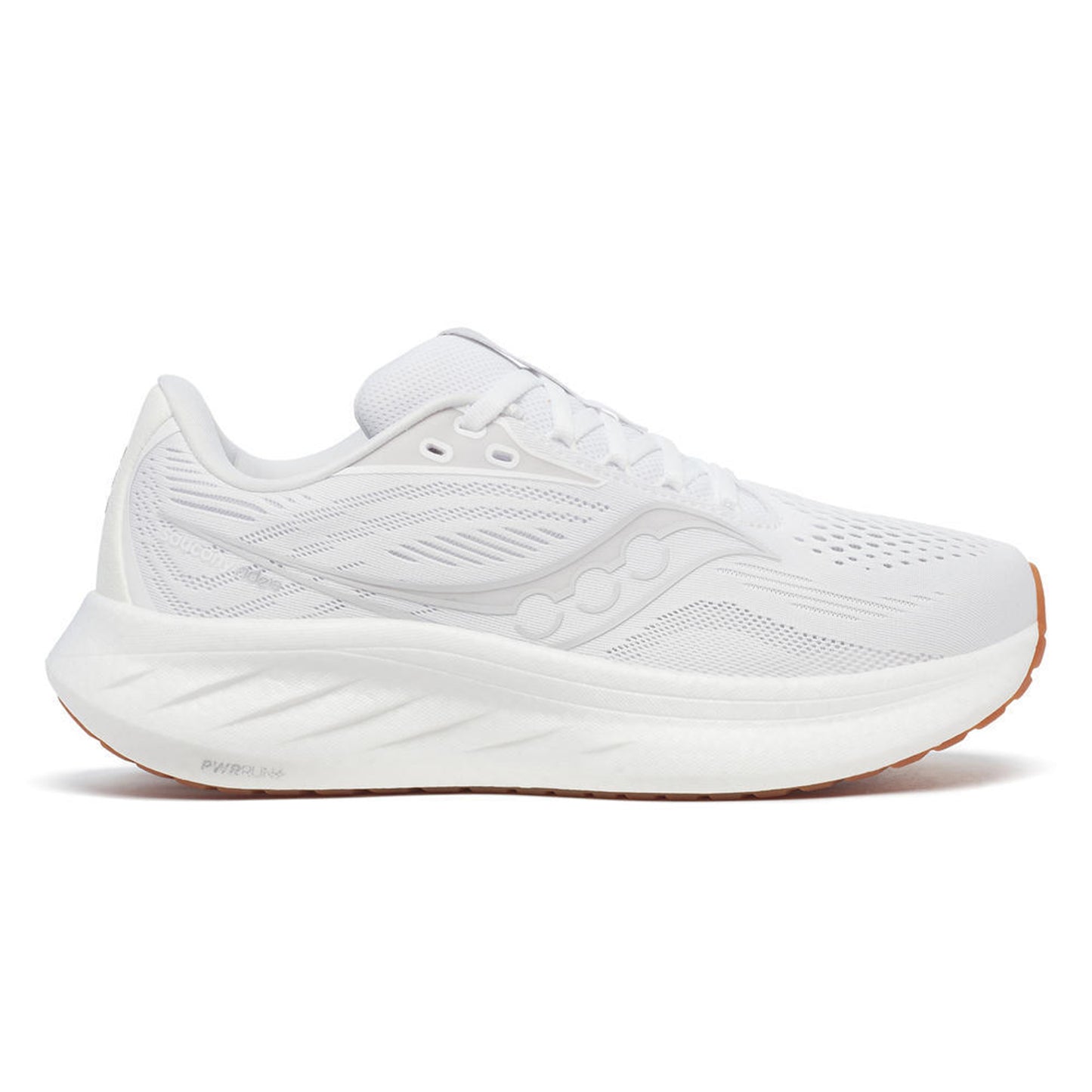 Saucony Ride 18 Neutrale schoen Dames - wit, lichtgrijs