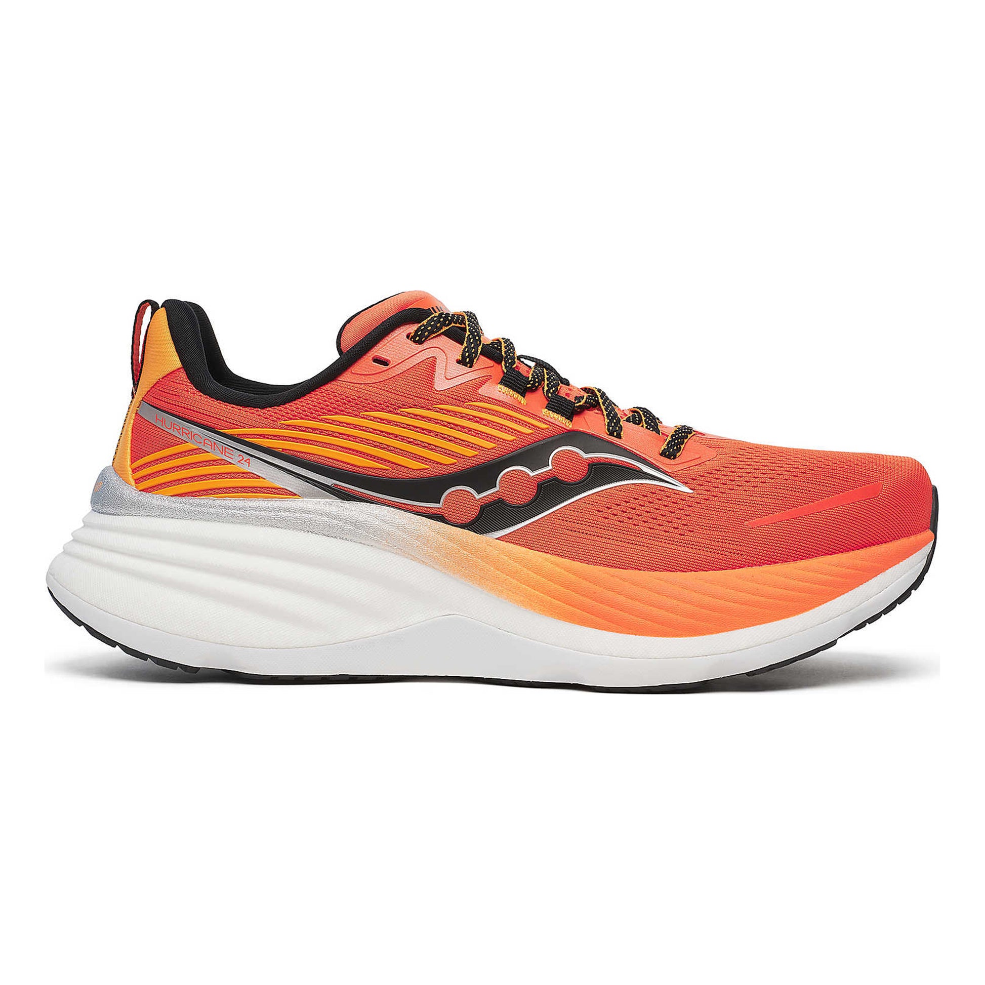 Saucony Hurricane 24 Stabiliteitsschoen Heren - rood, oranje