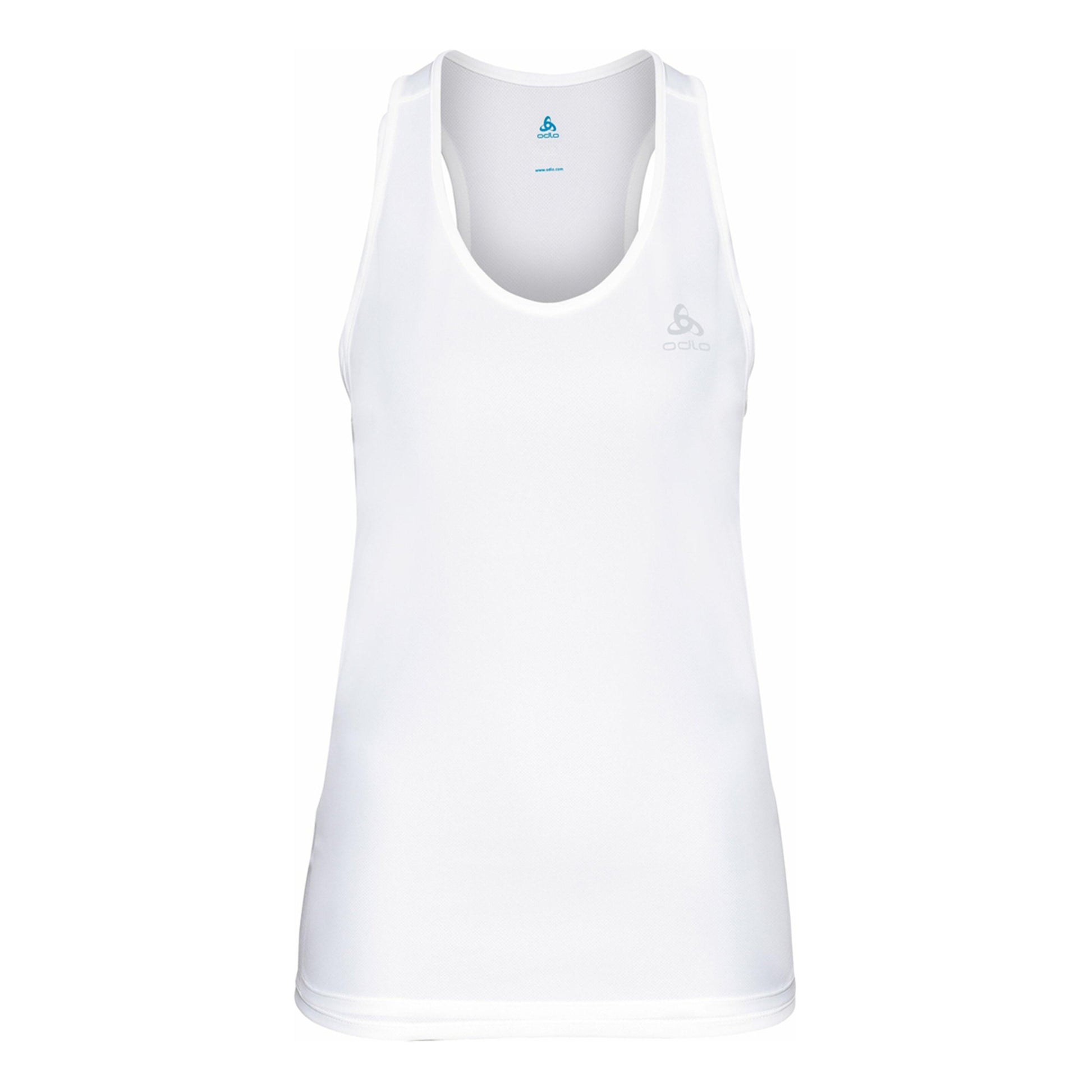 Odlo Crew Neck Essential Maillot De Course Femmes-Blanc