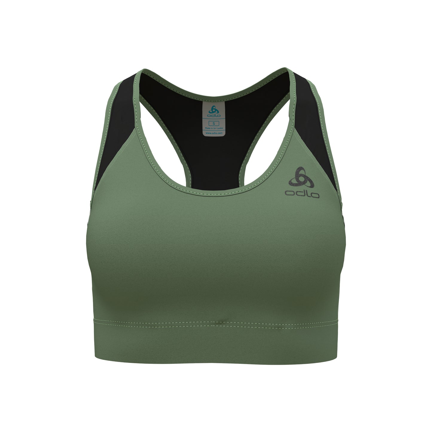 Odlo Essential Mesh Soutien-gorge sport Femmes - vert olive,