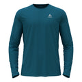 Zeroweight Chill-Tec Crew Neck Haut manches longues Hommes - bleu,