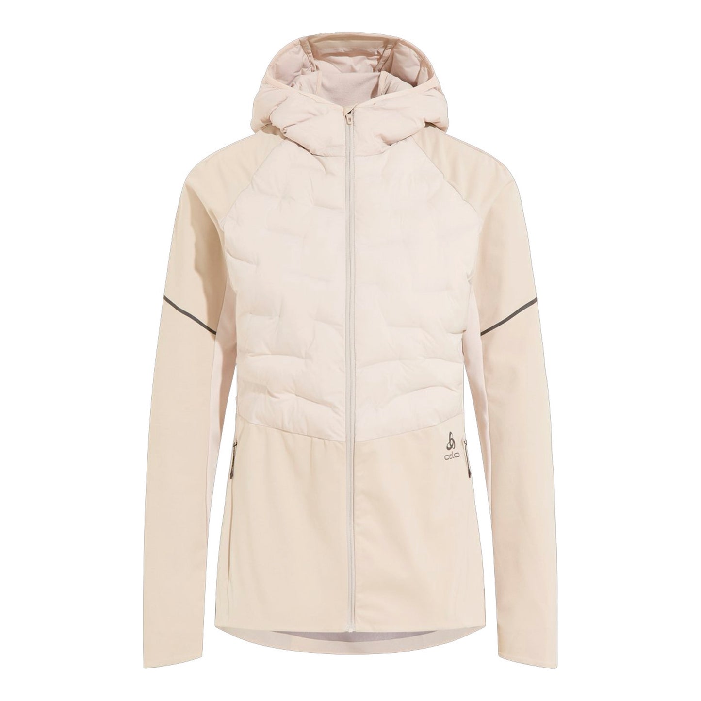 Odlo Zeroweight Insulator Hardloopjas Dames - lichtgrijs,