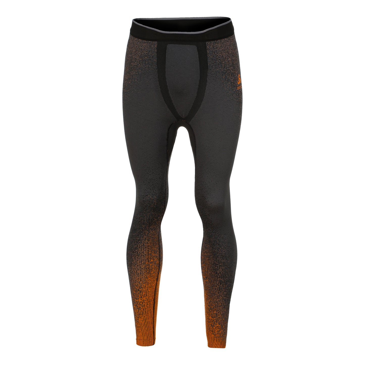 Odlo Blackcomb Eco Big Logo Bottom Long Tight Heren - grijs, oranje