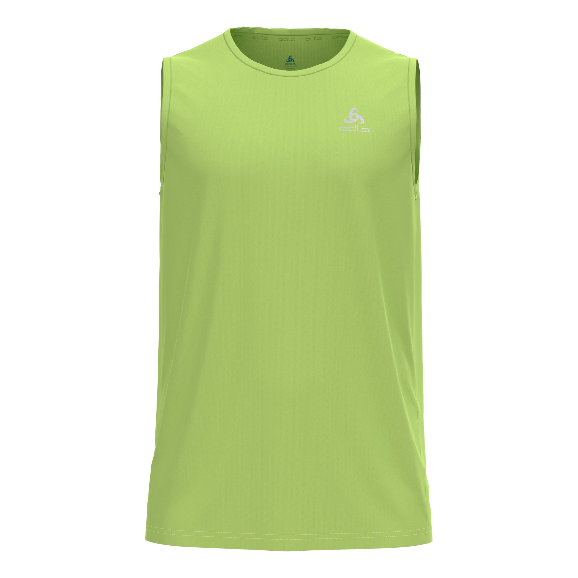 Odlo Essential Hardloopshirt Heren-lichtgroen