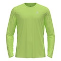 Zeroweight Chill-Tec Crew Neck Haut manches longues Hommes - vert clair,