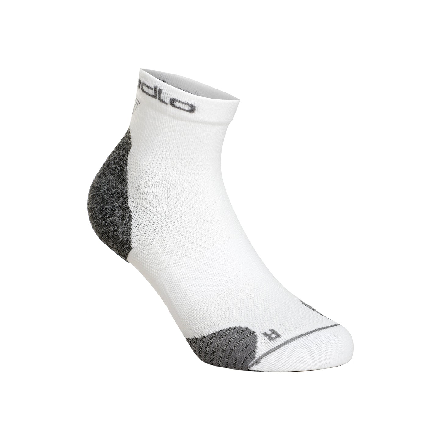 Odlo Ceramicool Run Quarter Hardloopsokken Unisex - wit,