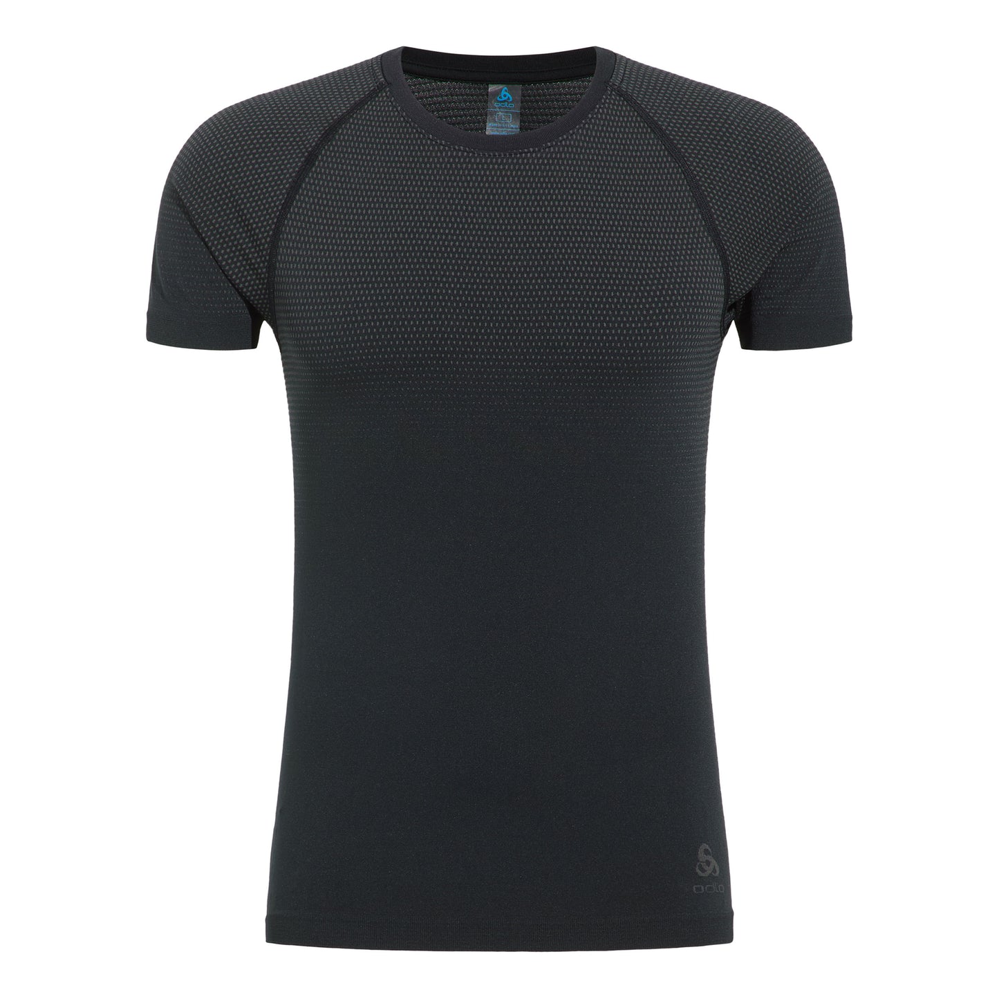 Odlo Performance Light Crew Neck Maillot De Course Hommes-Noir
