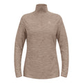 Essential Thermal Mid Layer 1/2 Zip Longsleeve Dames-Grijs
