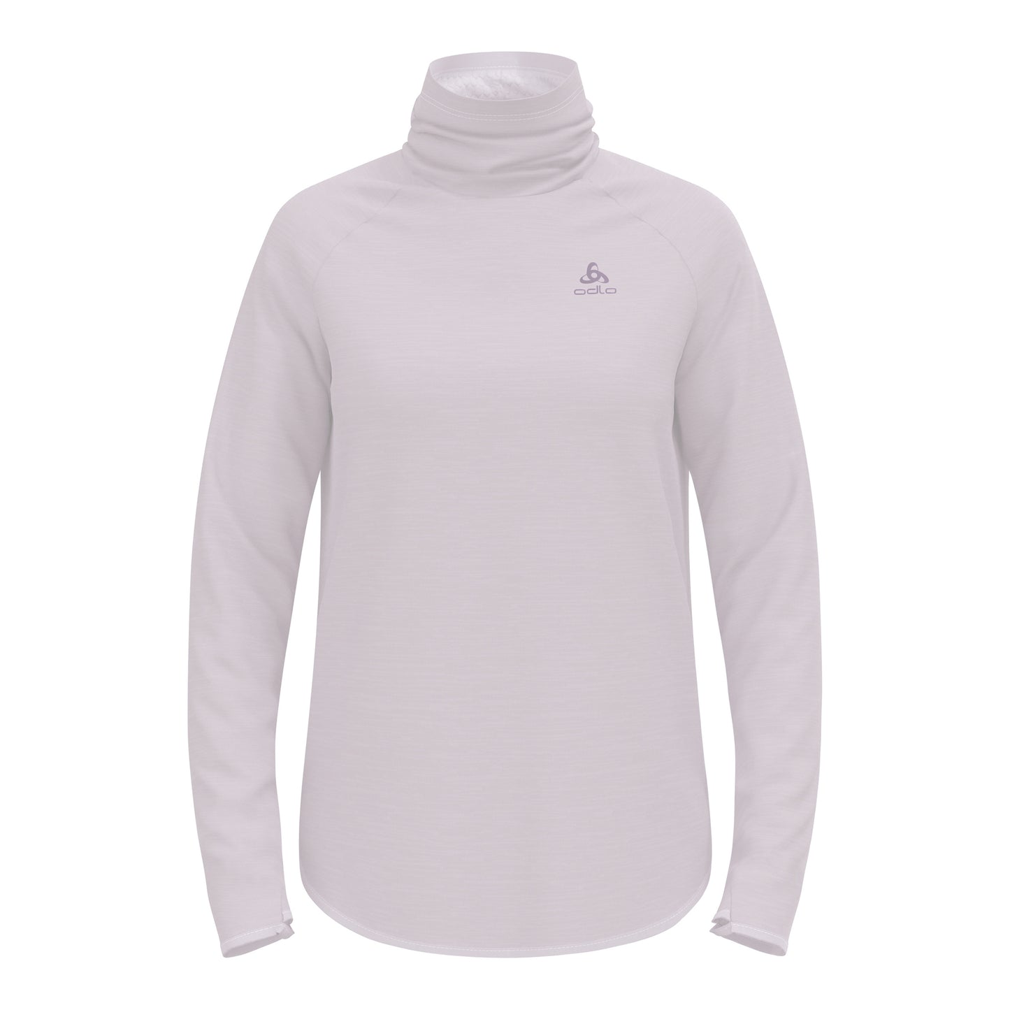 Odlo Essential Thermal Mid Layer Hardloopshirt Dames-Paars