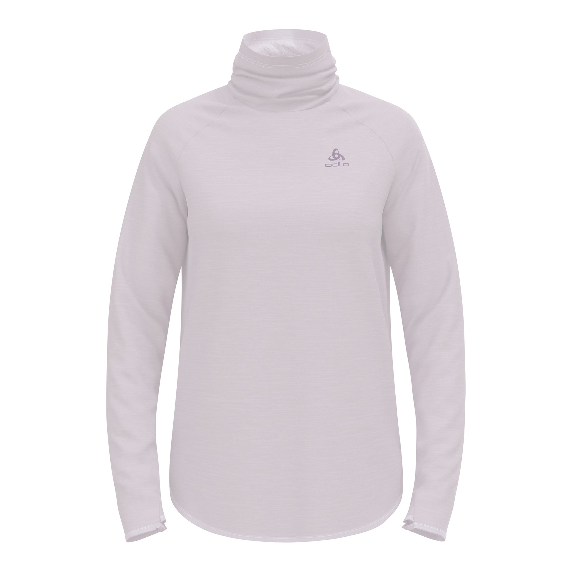 Odlo Essential Thermal Mid Layer Hardloopshirt Dames-Paars