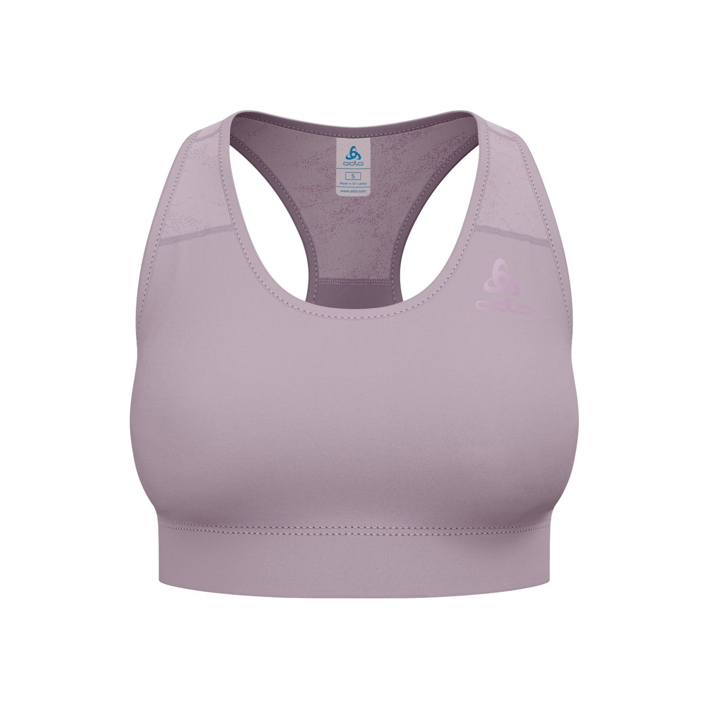 Odlo Essential Bralette Print Soutien-gorge sport Femmes - gris,