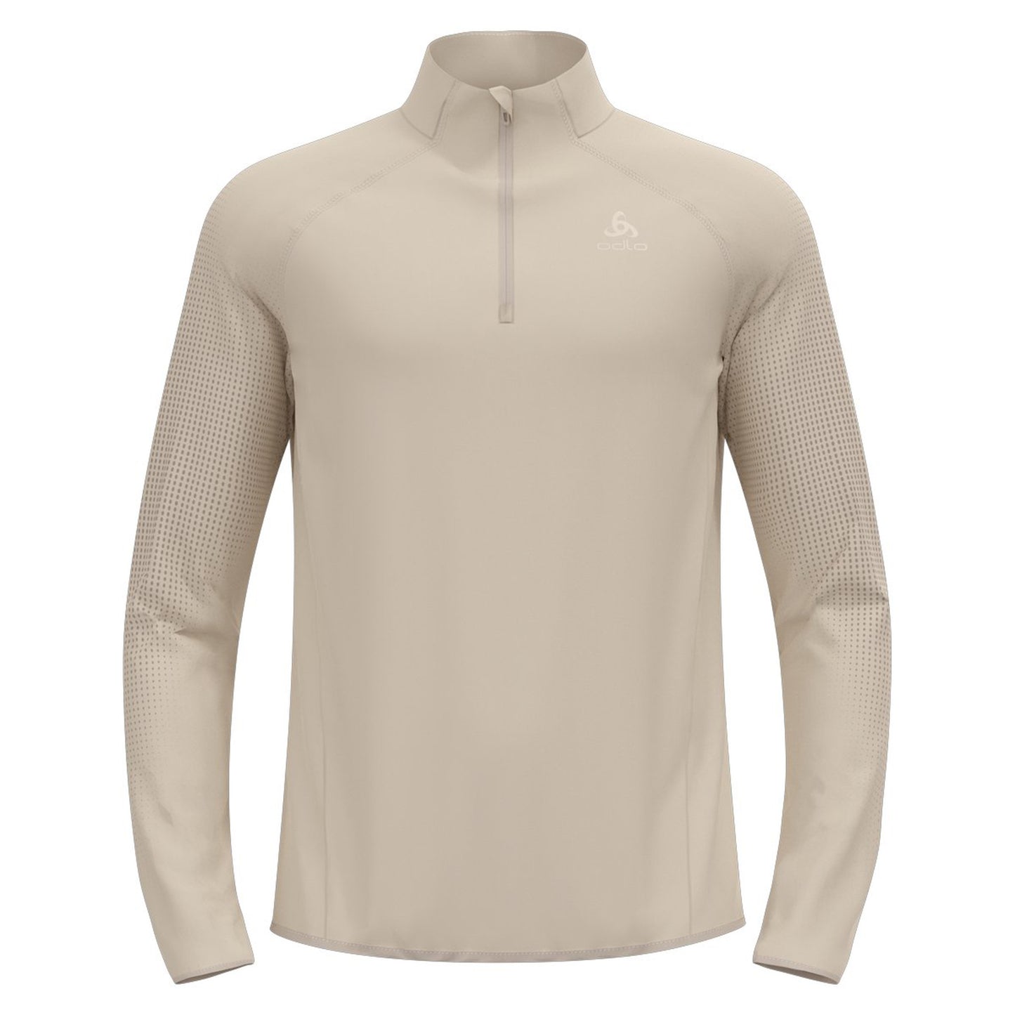 Odlo Zeroweight Warm Mid Layer 1/2 Zip Hardloopshirt Heren-Zilver
