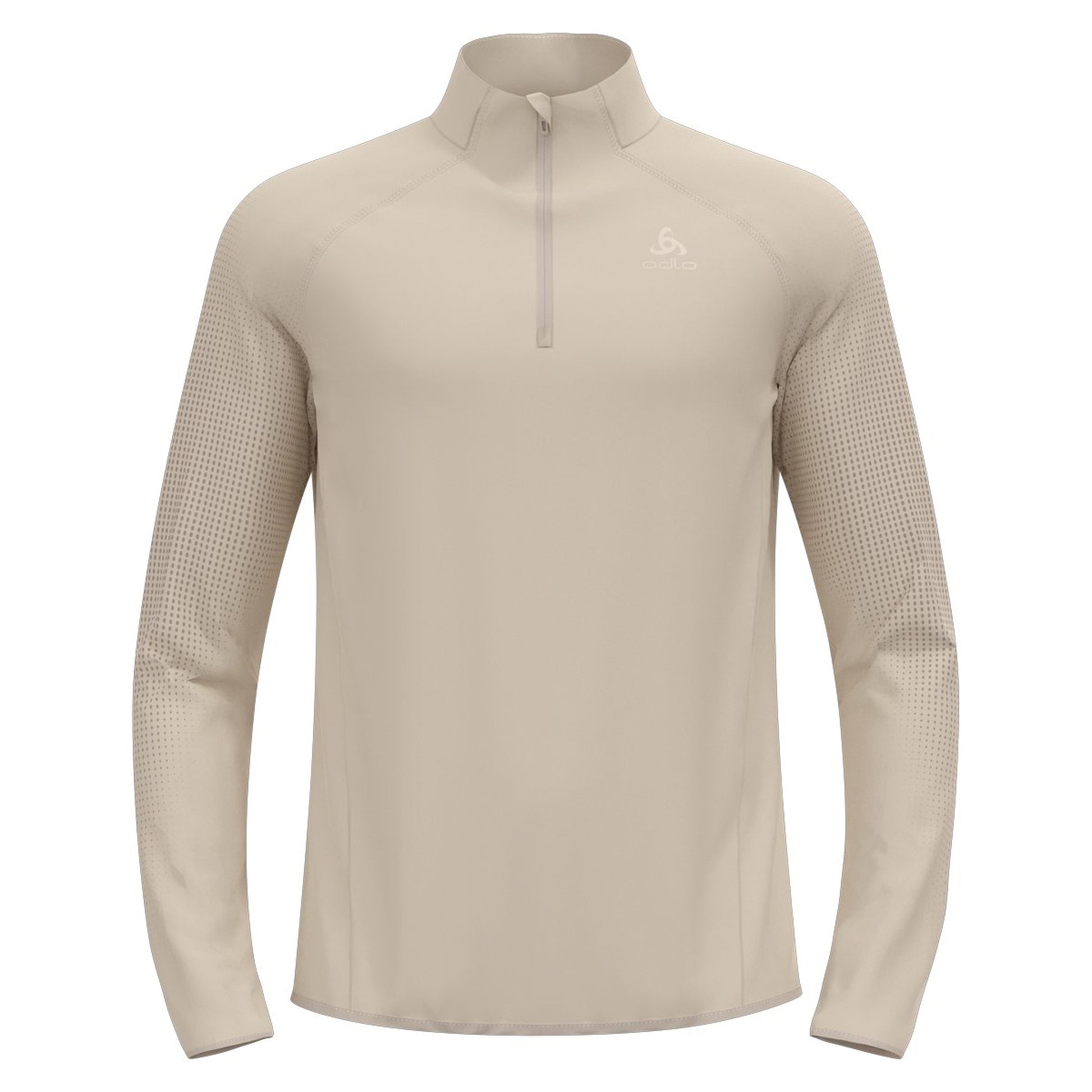 Odlo Zeroweight Warm Mid Layer 1/2 Zip Hardloopshirt Heren-Zilver