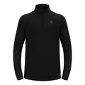 Essential Ceramiwarm Mid Layer 1/2 Zip Maillot de course Hommes - noir