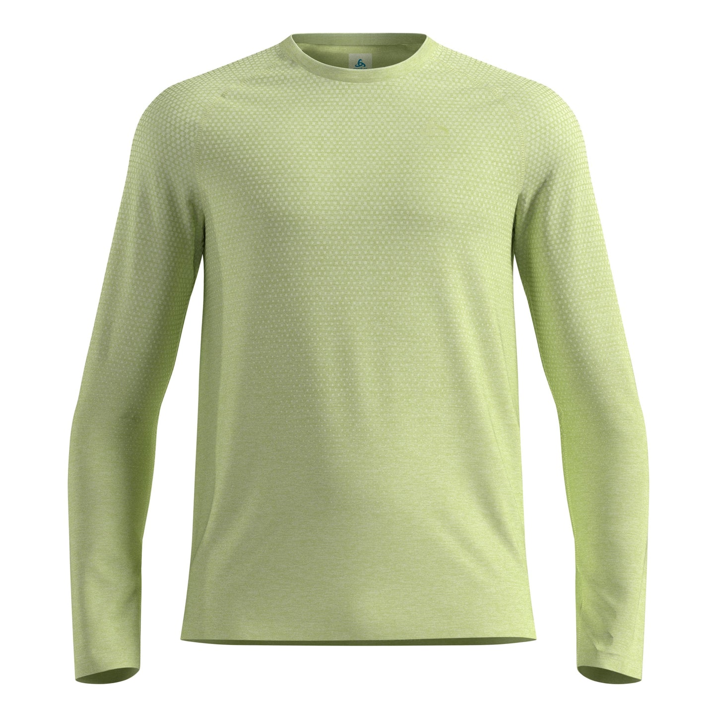 Odlo Essential Seamless Crew Neck Haut manches longues Hommes-jaune lemon
