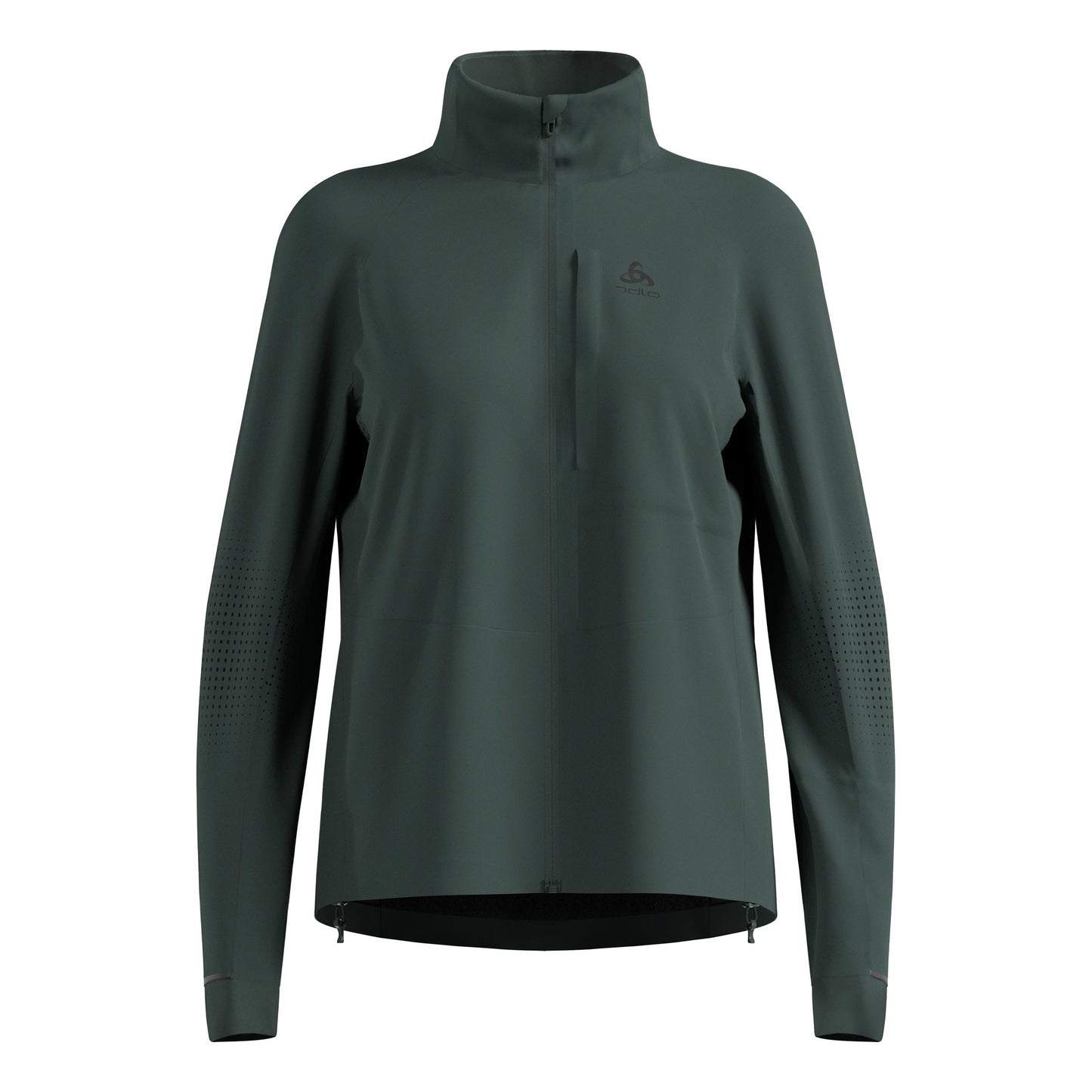 Odlo Zeroweight Pro Warm Reflective Veste Running Femmes-Vert Olive