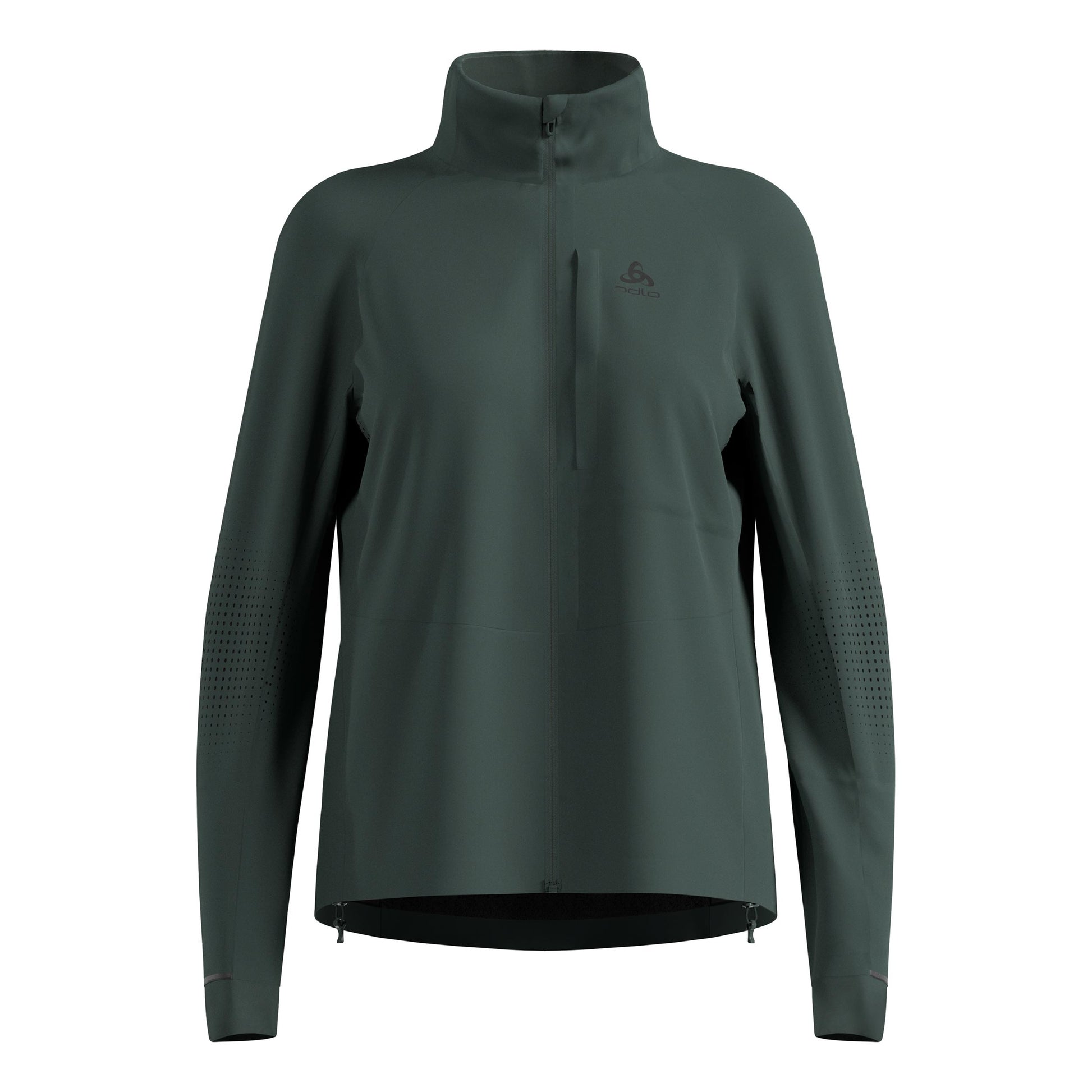 Odlo Zeroweight Pro Warm Reflective Veste Running Femmes-Vert Olive