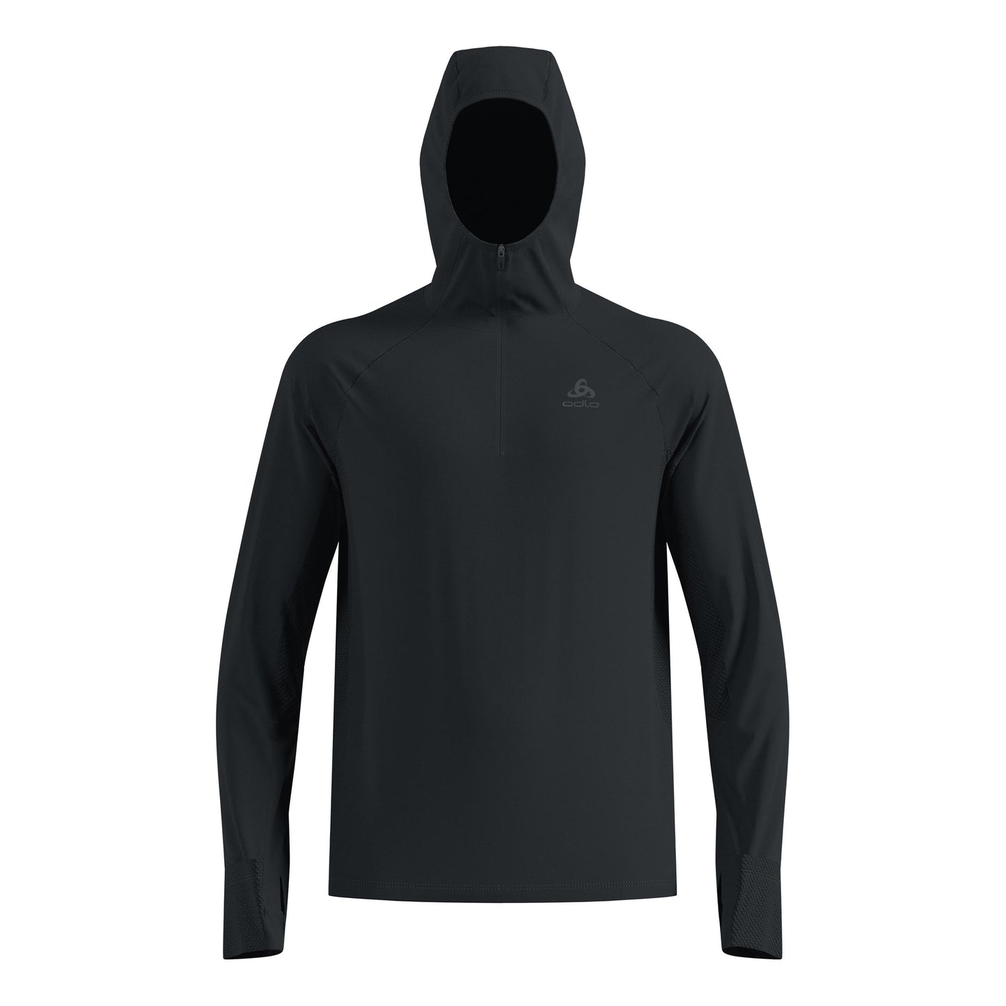 Odlo X-Alp Midlayer  Hardloopshirt Heren - zwart