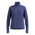 Essential Thermal Midlayer 1/2 Zip Hardloopshirt Dames-Blauw