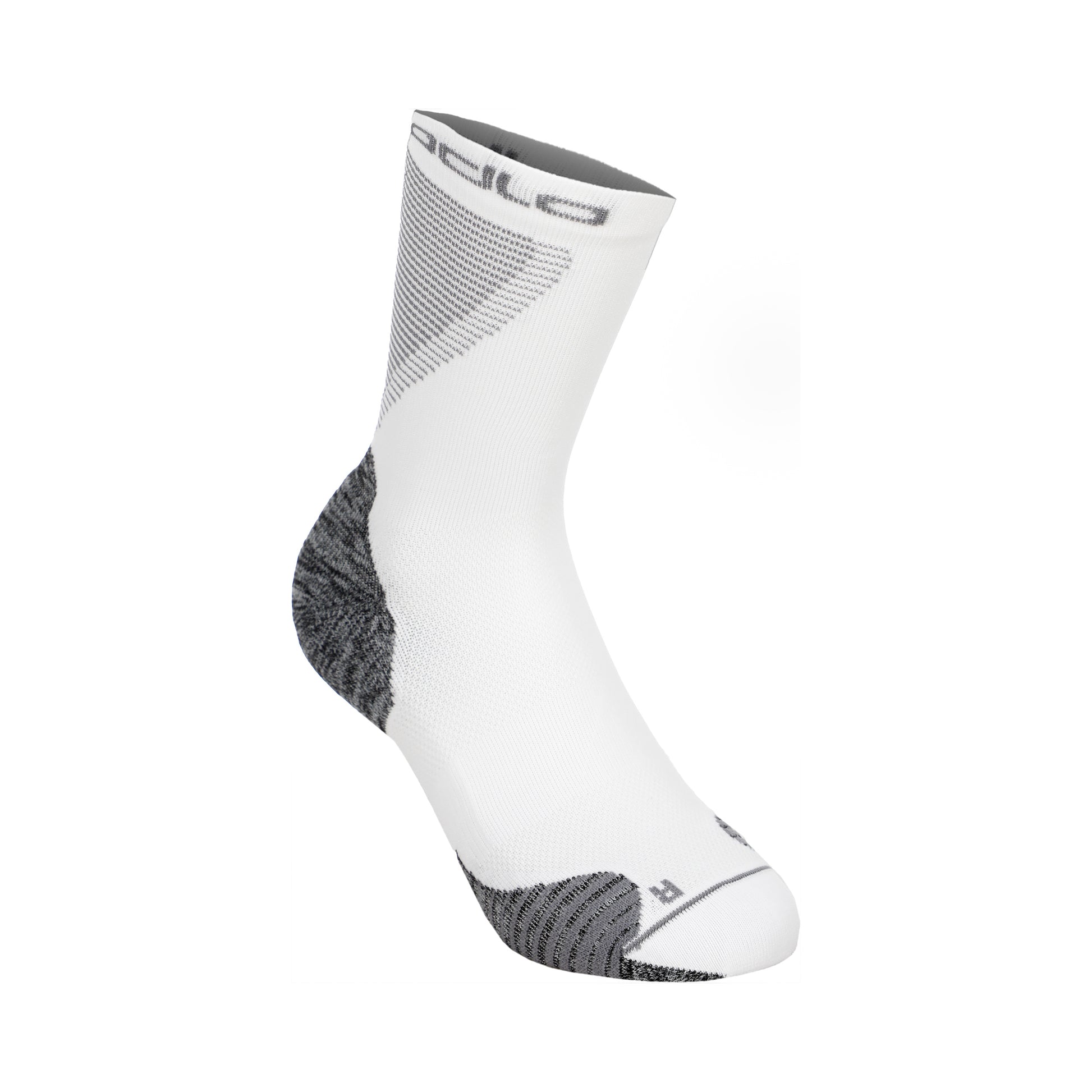 Odlo Ceramicool Run Crew Chaussettes De Running-Blanc