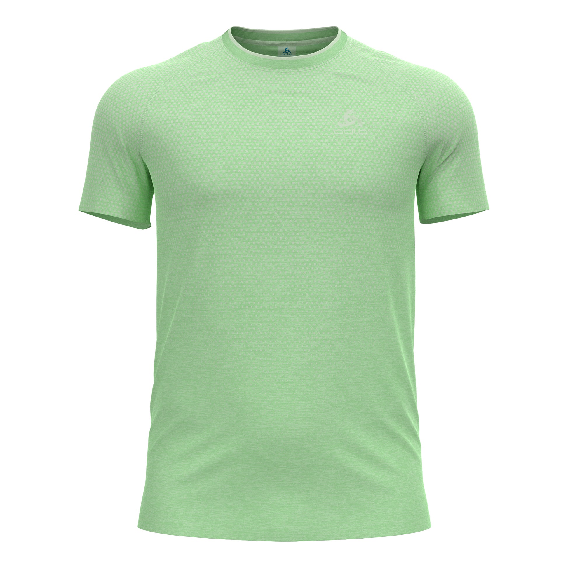 Odlo Essential Seamless Hardloopshirt Heren-Mint