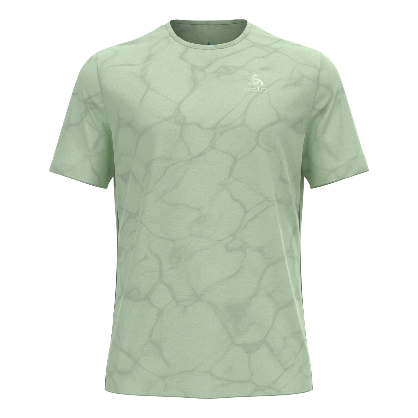 Odlo Zeroweight Engineered Chill-Tec Maillot De Course Hommes-Mint